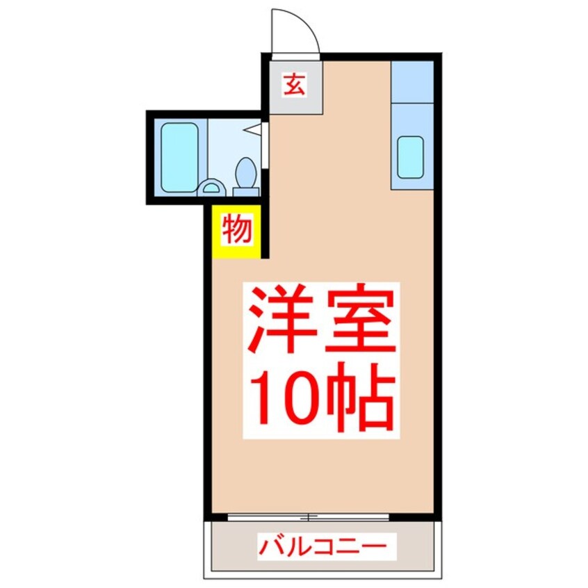 間取図 玉里梶原ハイツ