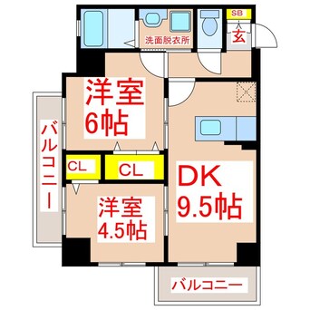 間取図 さくらヒルズ西千石