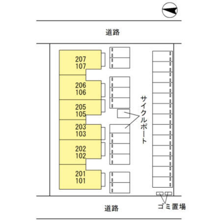 駐車場配置図 Ｇｒａｎｄｉｒ