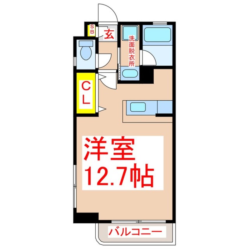 間取図 さくらヒルズ樋之口参番館