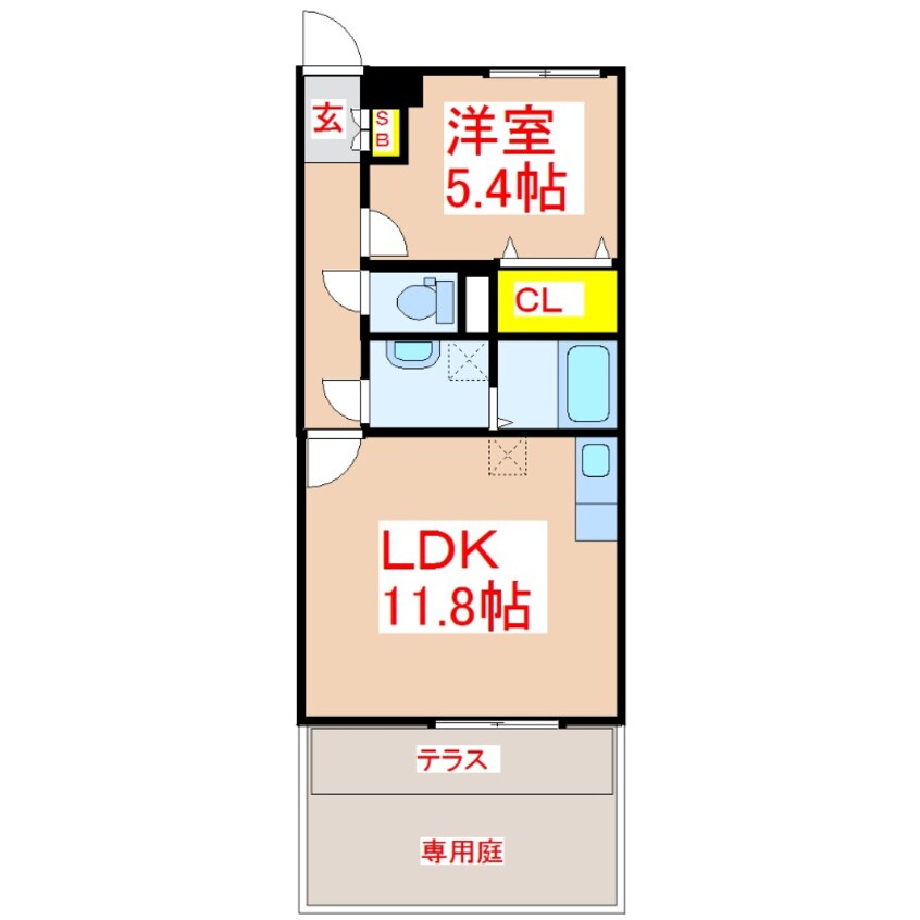 間取図 OREO＆MAPLE