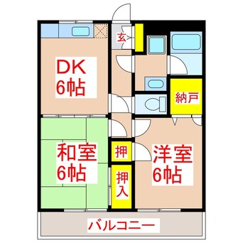 間取図 リーベさつま