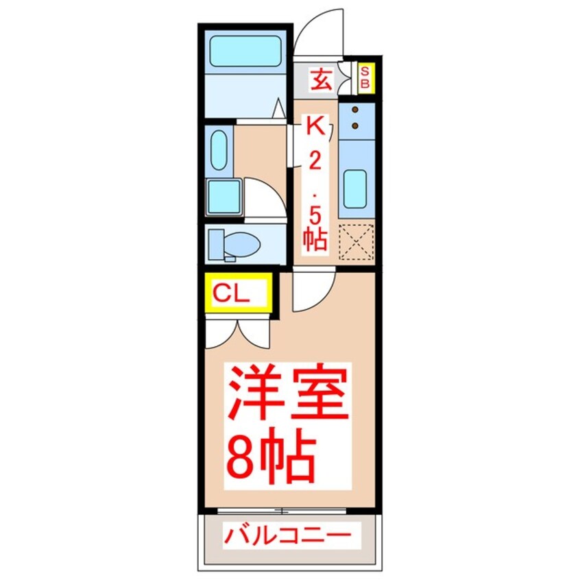 間取図 グレイスボナール