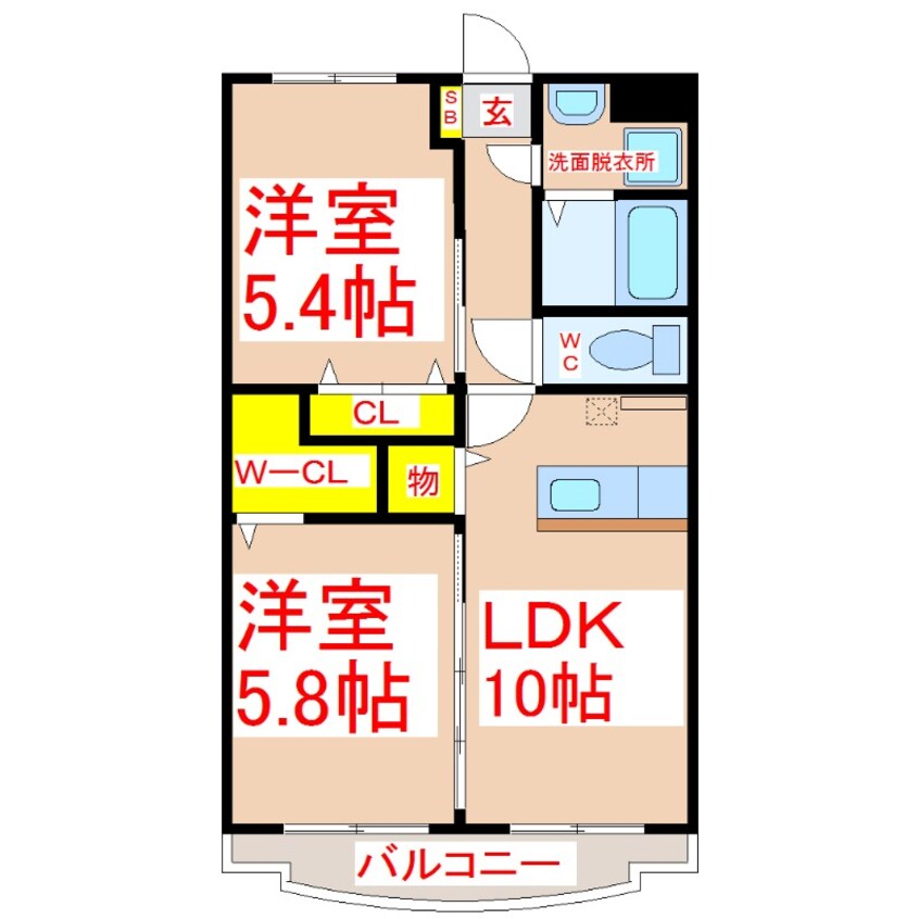 間取図 スターリー伊敷