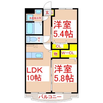 間取図 スターリー伊敷