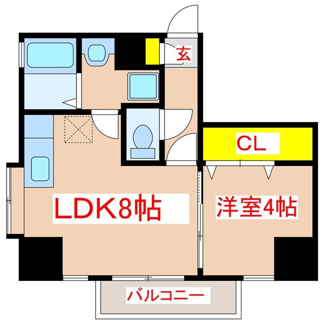 間取り図 さくらヒルズ千日町