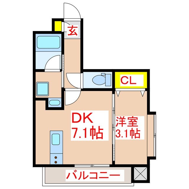 間取り図 フィオーレ城南