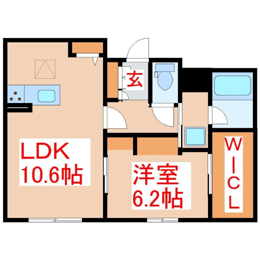 間取図 シャーメゾン大龍Ａ棟