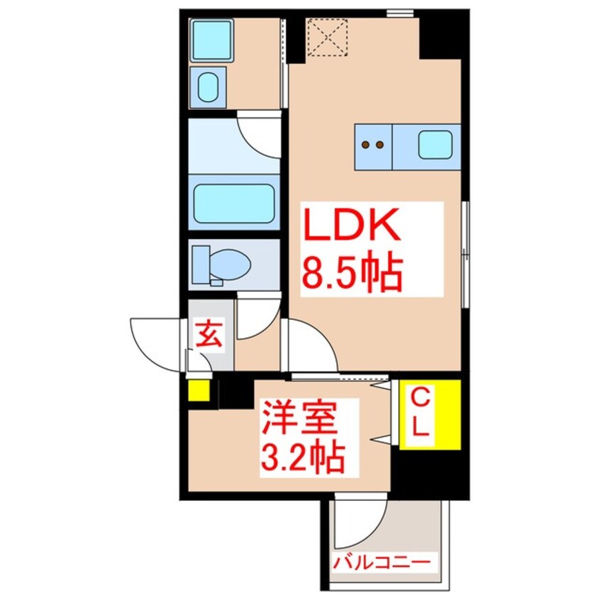 間取図 ＡＢＥＬＩＡ　Ⅱ