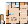 ラファエロ 2LDKの間取り