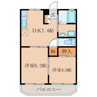 間取図 サンライズ中央公園