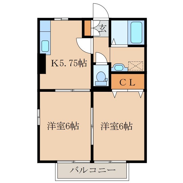 間取り図 モナリエ西原