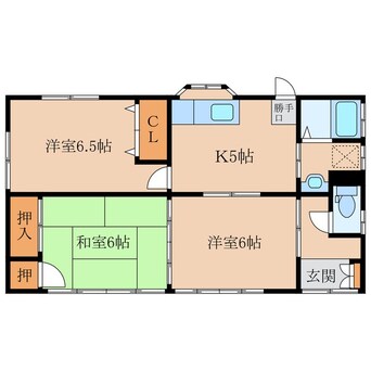 間取図 西小野住宅　４号棟