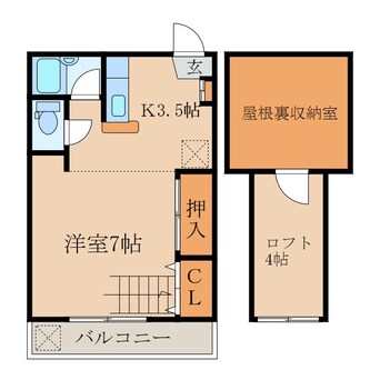 間取図 ラジング前田