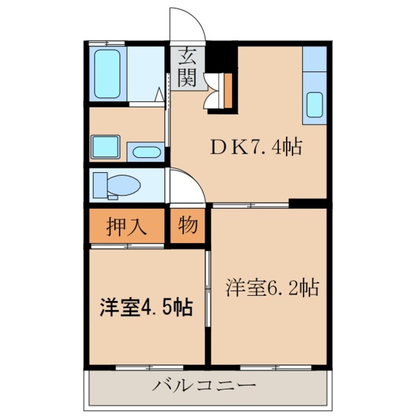 間取図 サンライズ中央公園