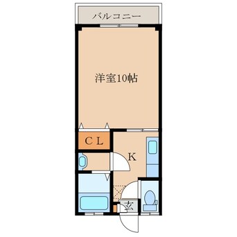 間取図 メルローズ　Ａ棟