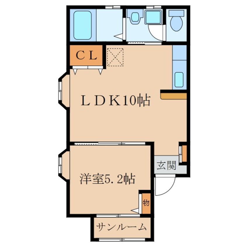 間取図 サムシングハウス