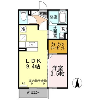 間取図 マーレカーサ