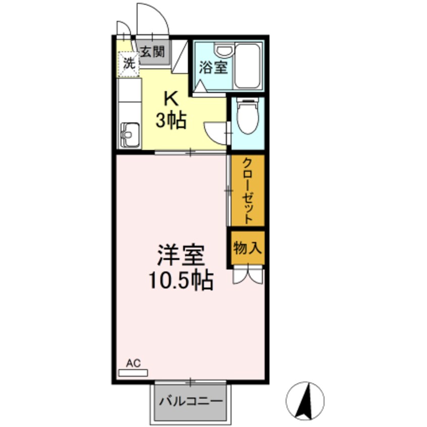 間取図 メゾンエスポワール