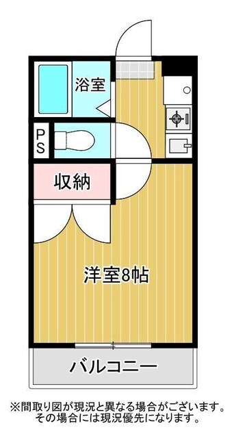 間取図 リバーサイドQ1