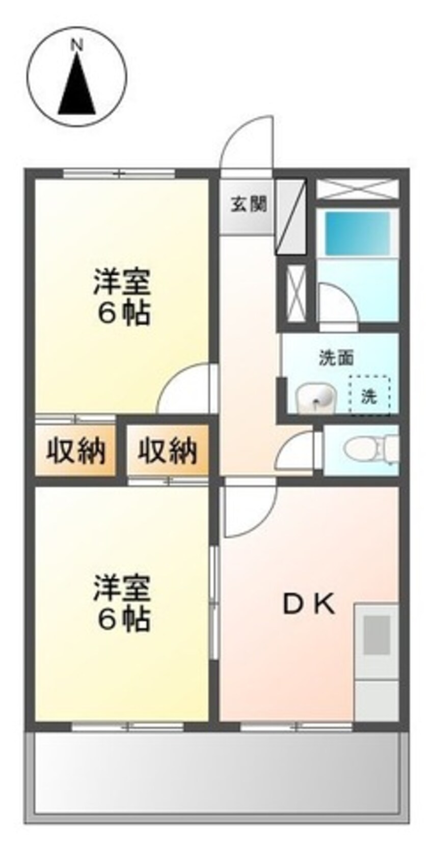 間取図 フォルテ２１