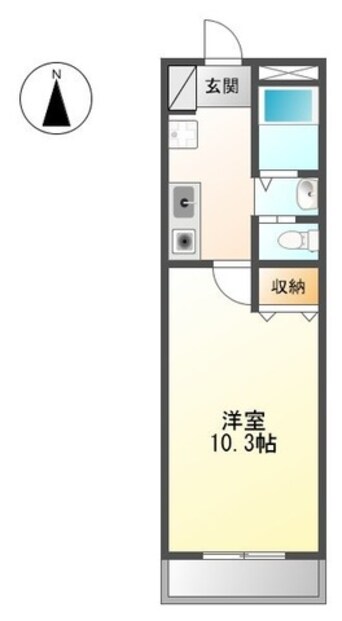 間取図 フォルテ２１