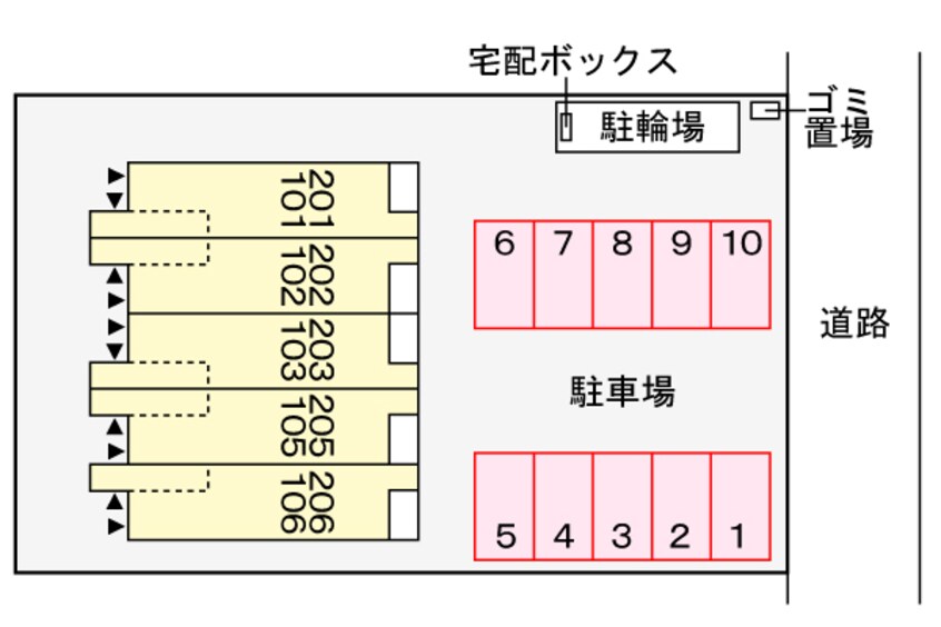 駐車場 シャトル青葉