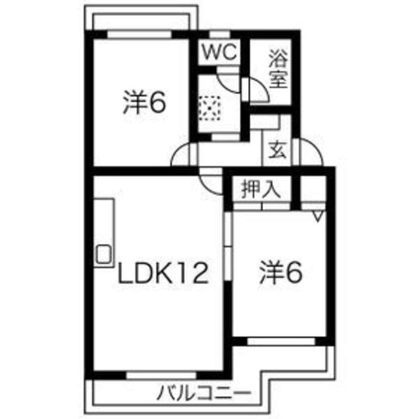間取図 アドバンスYAGI