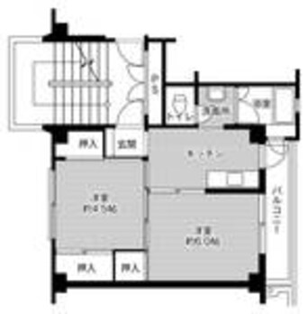 間取図 ビレッジハウス惣右工門1号棟