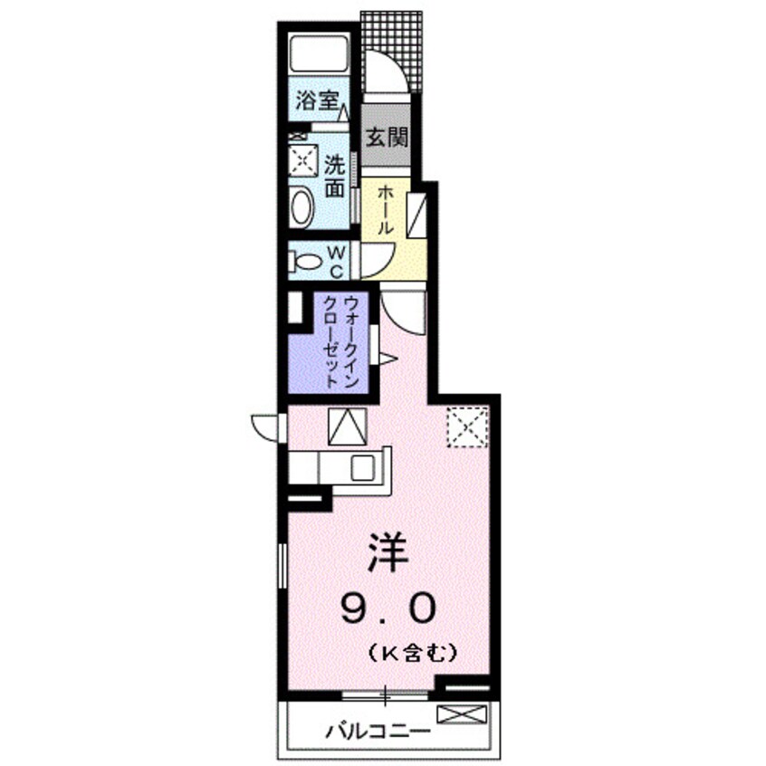 間取図 サンシャイン．ノブⅠ