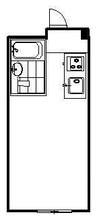 ULYAIZU-Ⅱ 1Rの間取り