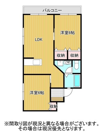 間取図 サウスフィールドC棟