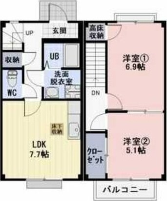 間取図 エルレーブ