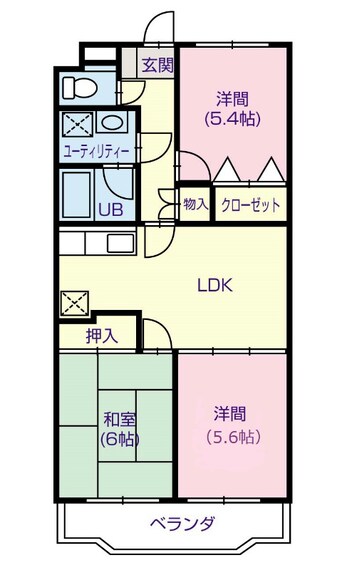 間取図 クラウドⅤ