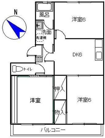 間取図 メゾン・オーガスト