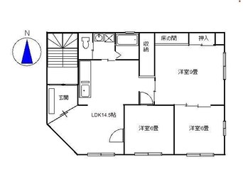 間取図 SKビル