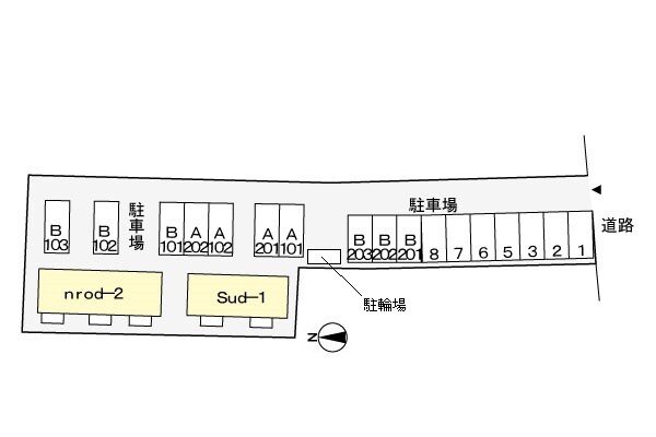 駐車場 ｃｏｔｅ　ａ　ｃｏｔｅｎｏｒｄ