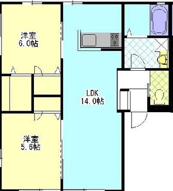 間取図 ハイムエアリスA