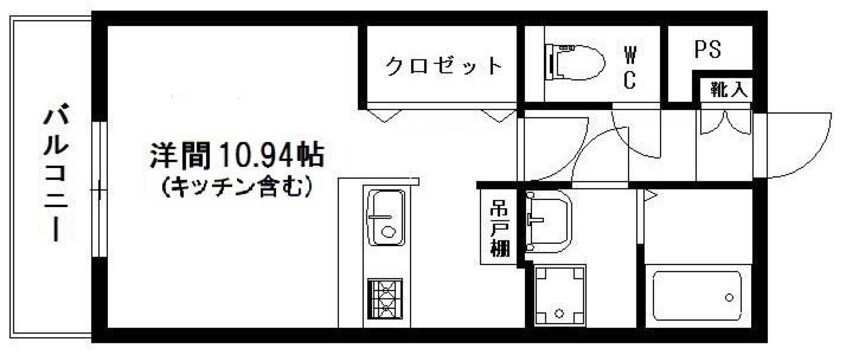 間取図 カトルパレ駅南