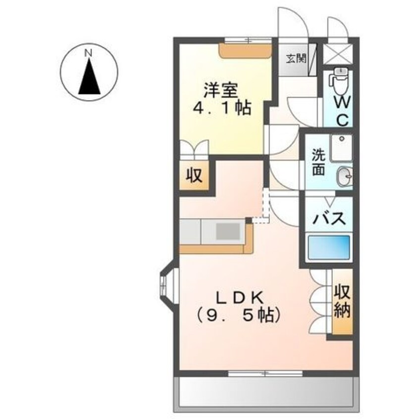 間取図 ドルチェ