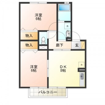 間取図 グランシャリオⅢ