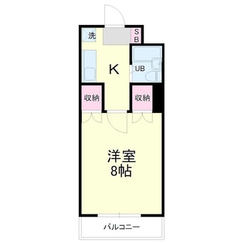 間取図 グローリー尚徳