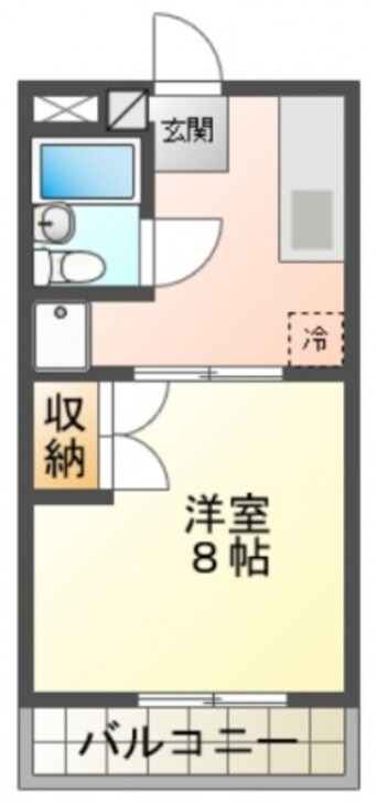 間取図 メルカードあさひⅡ