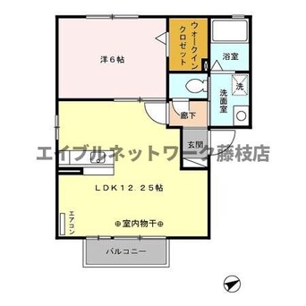 間取図 ケープコッド イン　Ａ