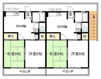 間取図 リバーストーンA