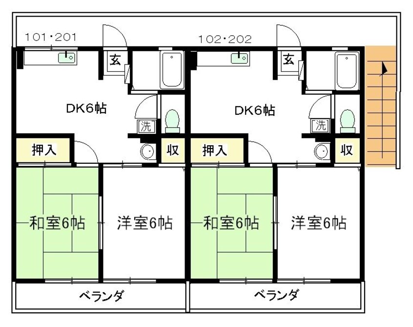 間取図 リバーストーンA