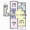 グランシャリオ・Ｋ 2LDKの間取り