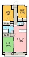 石津レジデンス 3LDKの間取り