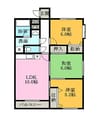 ファインステージ 3LDKの間取り