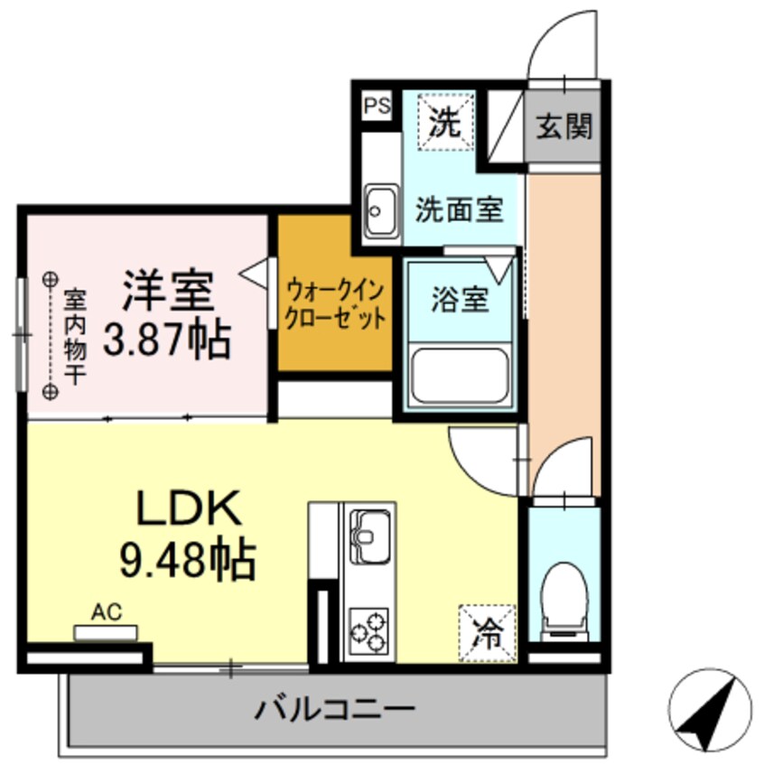 間取図 アマルフィ